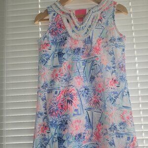 Lilly Pulitizer 4th of July Dress Size 4/5